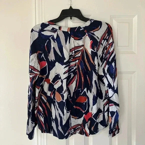 NWT NIC+ZOE Women's Seaside Shade Shirt - Picture 7 of 10